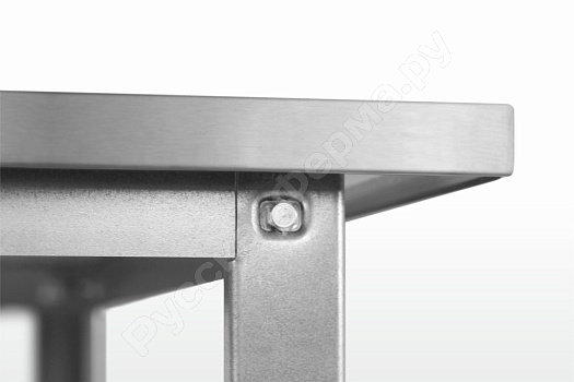 Стол производственный нержавеющая сталь с оцинкованным каркасом СПР 800х700