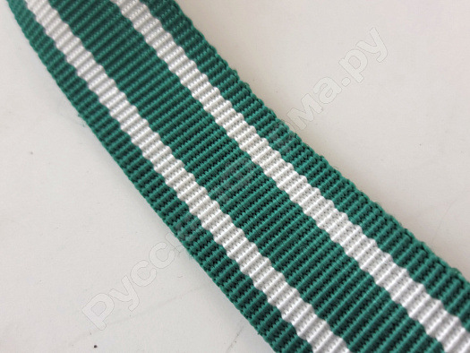 Маркировочный ошейник с кольцевой застежкой 140см зелено-белый (упаковка 5шт)