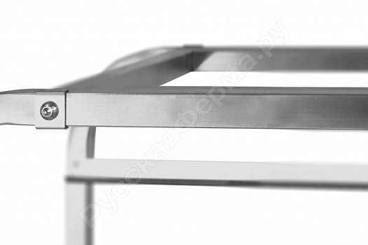 Тележка шпилька нержавеющая сталь для хлебных лотков ТШХп 800х950х1800, 9 уровней